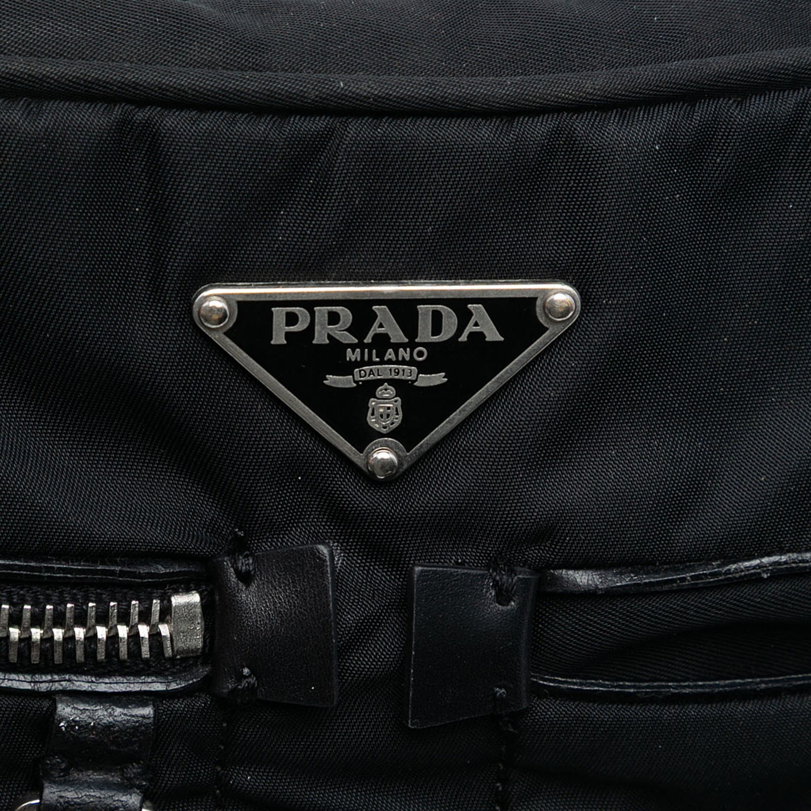 Authenticated Prada Tessuto Sport Black Nylon Fabric thumbnail 5