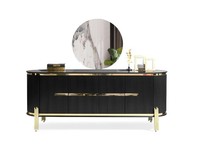 Sideboard Luxus Schrank Regal Holz Anrichte SchräNke Wohnzimmer Modern Designer