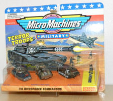 MICRO MACHINES MILITARY NITROFORCE COMMANDOS 18 TERROR TROOPS