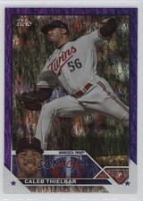 2023 Topps Update Purple Foil 699/799 Caleb Thielbar #US258 0pe3