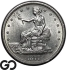 1877-S Trade Dollar, Scarce This Nice, Brilliant Uncirculated++, Bids: 1500!