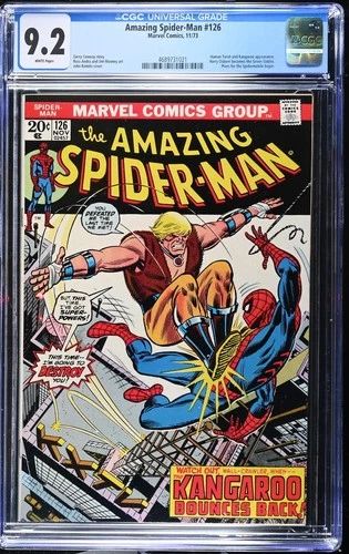 Amazing Spider-Man #126 (1973) Bronze Age Romita CGC 9.2 ST540