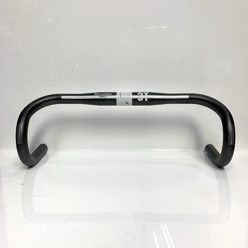 3T Rotundo Pro Drop Handlebar Size 44cm with 31.8 Bar Bore. Black ...
