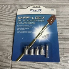 GUNSLICK SNAP LOCK 5pc. ADAPTER PACK FOR SHOTGUNS NEW SEALED