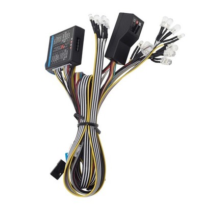 Licht-Beleuchtungssystem-Kit Smart Simulation Flash Lights Für 1/10 RC-Auto
