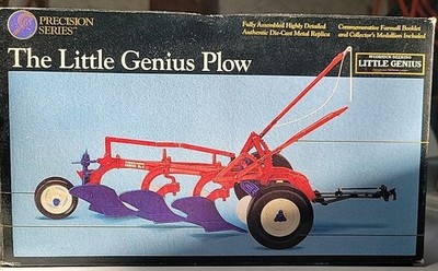 Ertl McCormick Deering Little Genius 3 Bottom Plow 1/16th #5 Series #233, 1994
