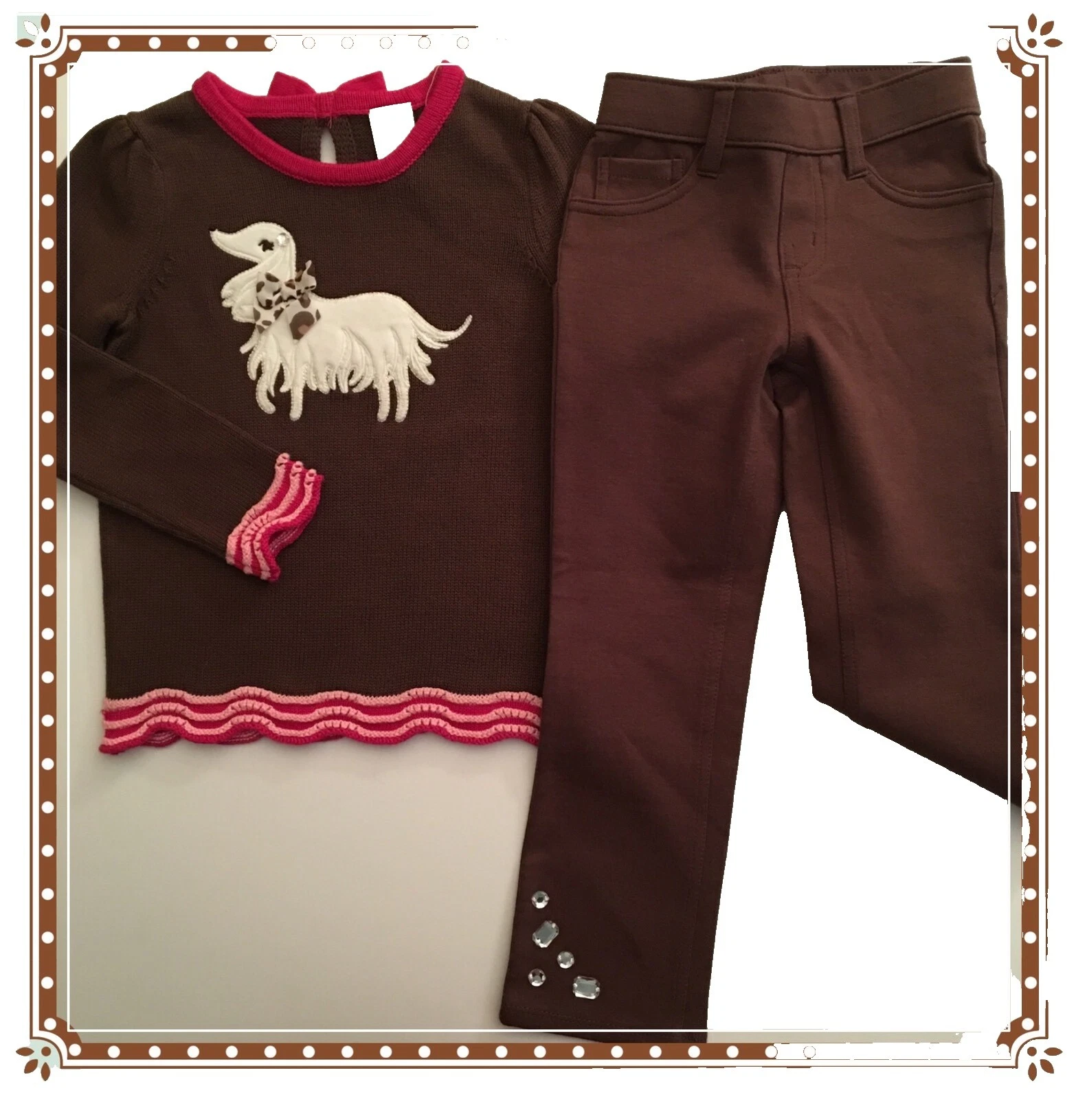 Roupas e conjuntos para meninas Gymboree tamanho 4