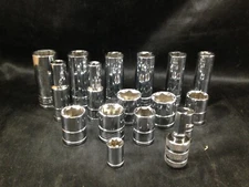 Great Neck Professional Sockets Lot of 17