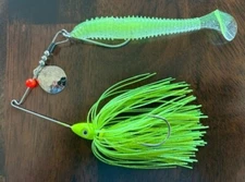 Sims Tackle 1/2oz Spinnerbait/Swimbait Predator  Spring Shad w/Nickle Blade