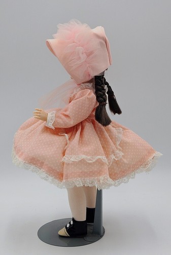 Doll Madame Alexander Rebecca Pink Dress Dark Hair and Eyes - Picture 5 of 8