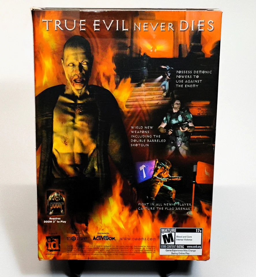 DOOM 3 Resurrection of Evil Expansion Pack PC + RARE Activision Press Kit, NEW - Image 4 of 4