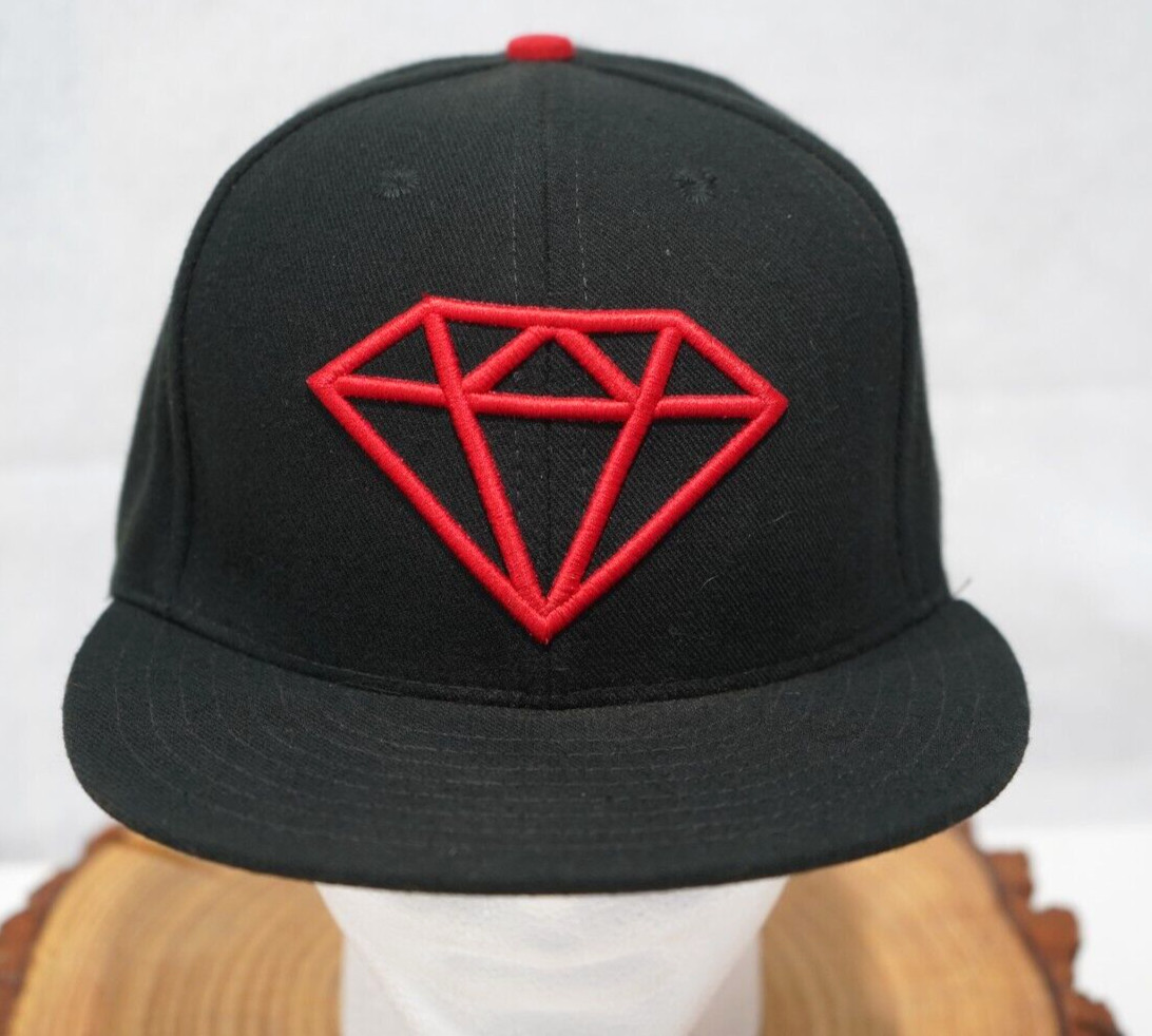 Vintage Diamond Supply Co Hat by Estate LA USA Made 7 1/2 Black 2007 RARE OG