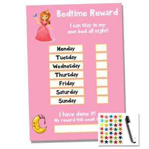 Princess Sticker Reward Chart