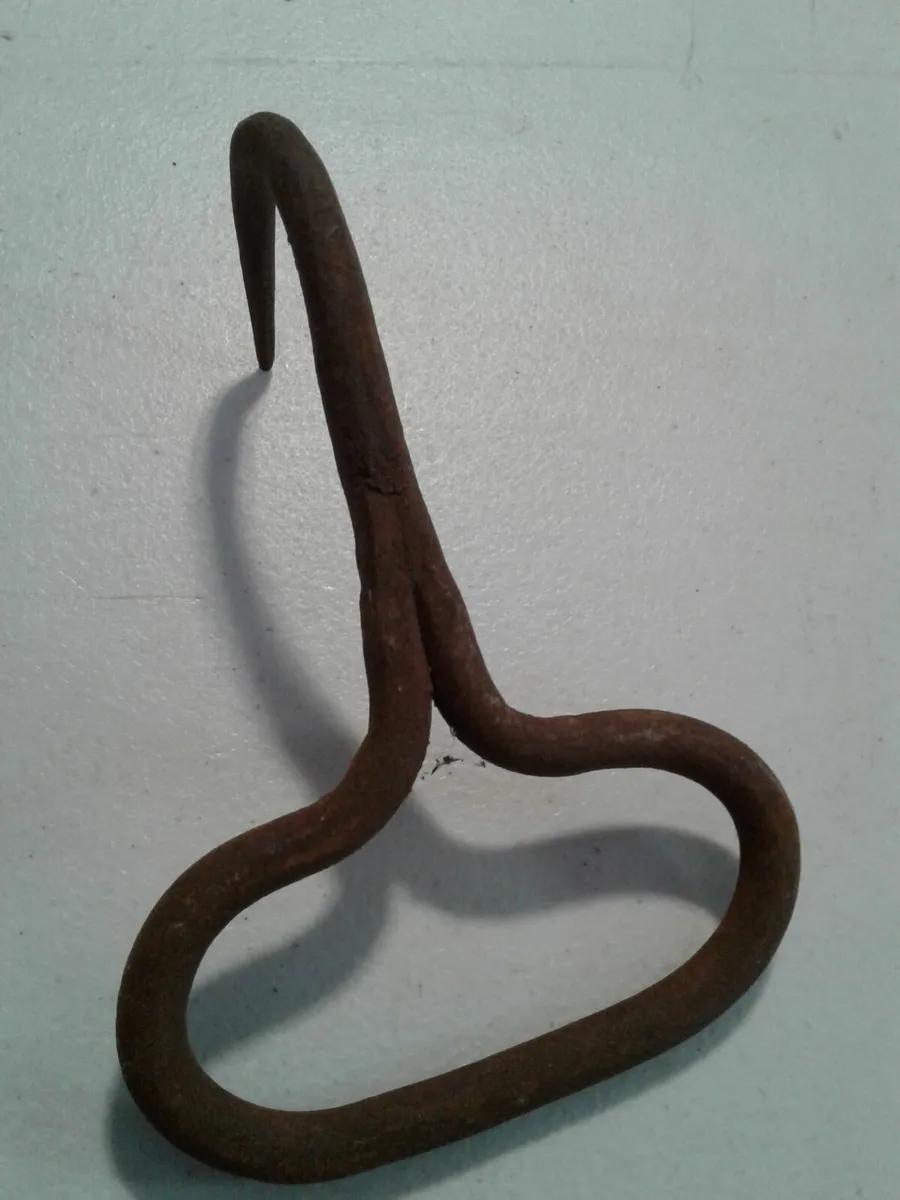 Vintage Iron Meat Hook Hand Forged