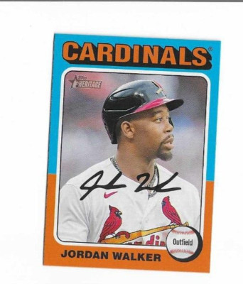 2024 Topps Heritage SP Jordan Walker #96 Cardinals | eBay