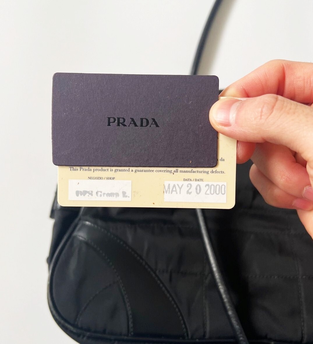 バッグ PRADA archive y2k nylon shoulder bag PRADA Tessuto Nylon Metal Handle Shoulder Bag Black Vintage