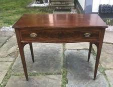 VINTAGE ANTIQUE INLAY MAHOGANY SIDEBOARD SERVER