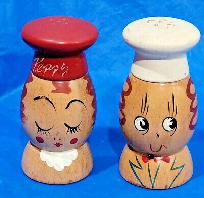 Antique Salt And Pepper Shakers- RARE VINTAGE COLLECTIBLE | eBay