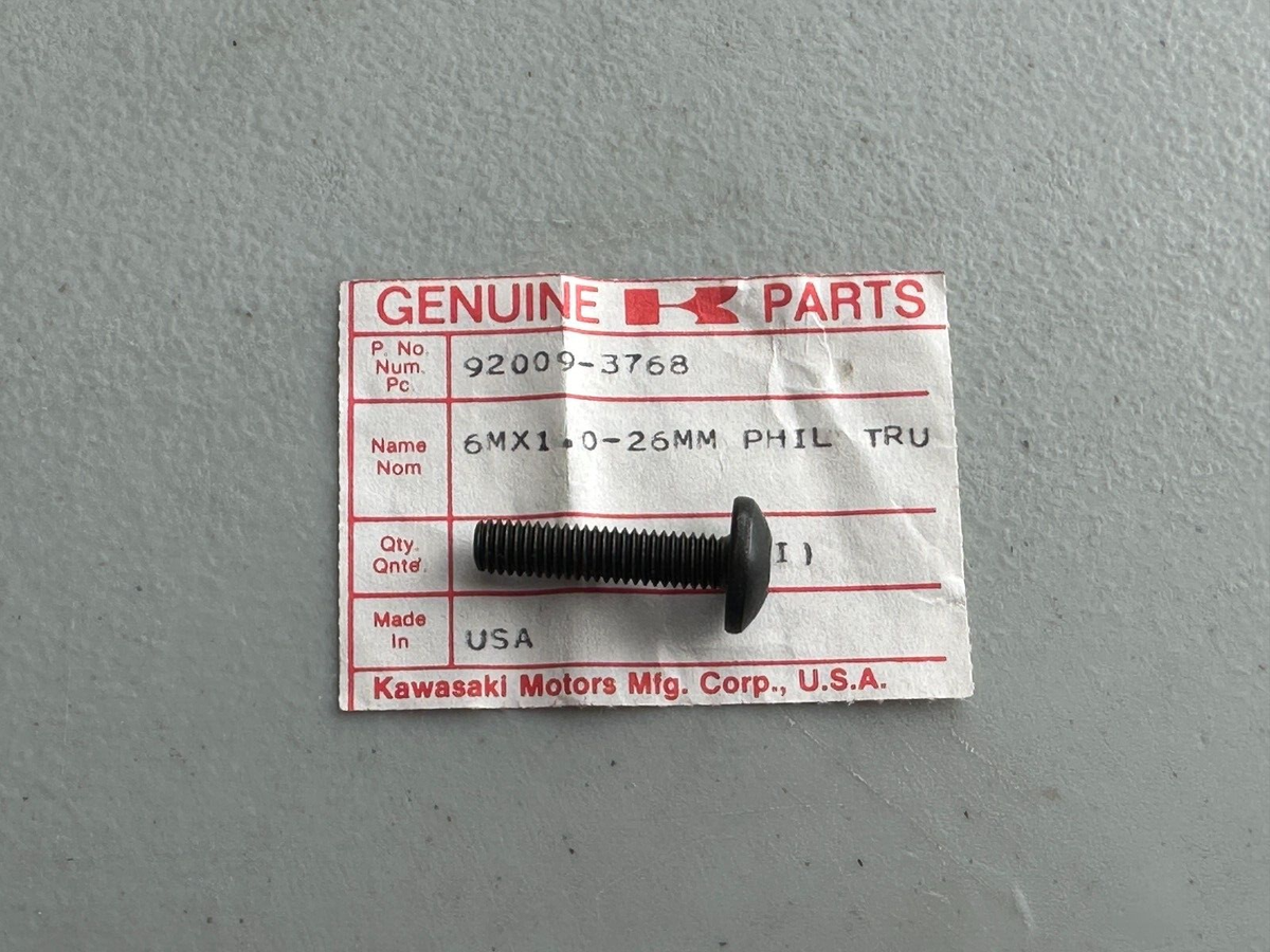 yyywww様 Kawasaki 92009-3768 Screw OEM NOS | eBay