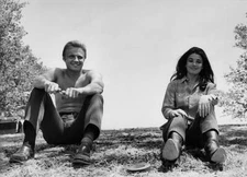 Jon Voight & Anne Archer in a scene from The All-American Boy 1971 Old Photo