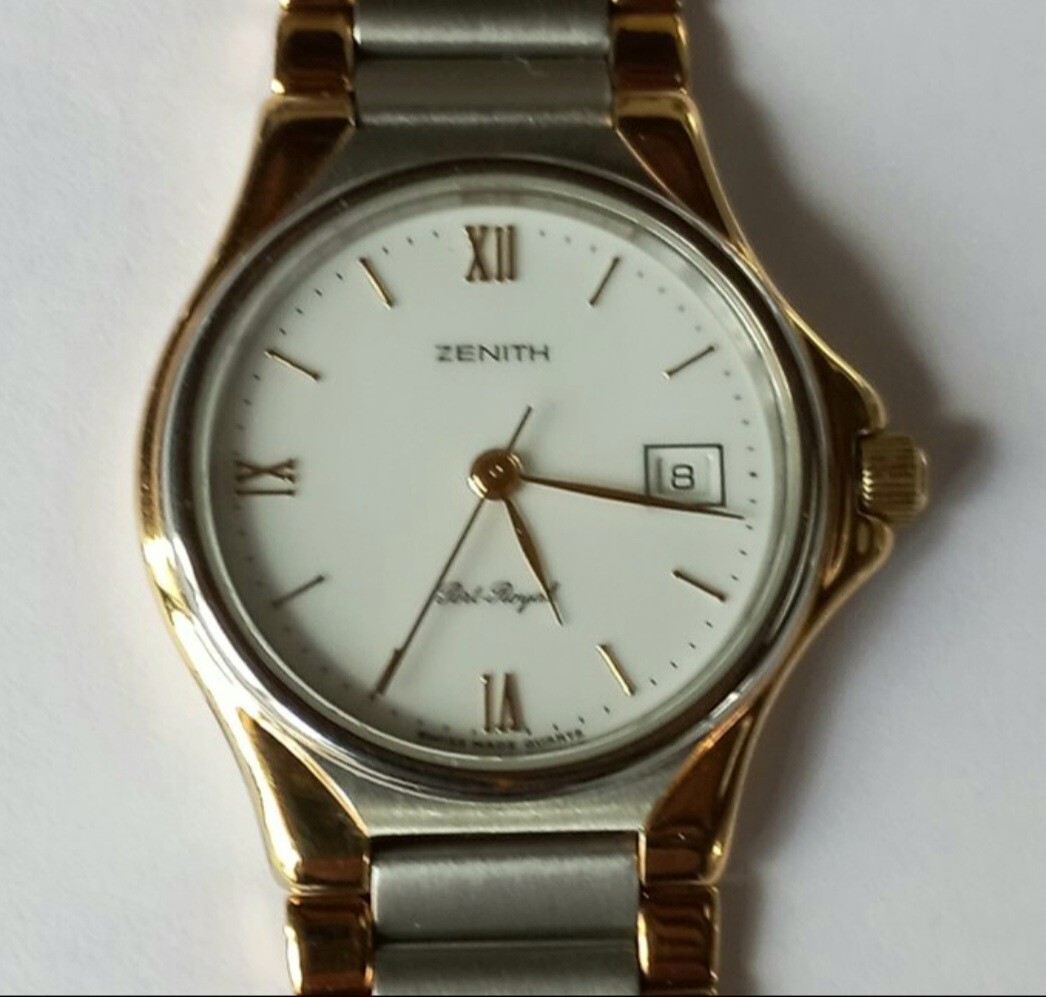 1990's Zenith Port Royal Gold Women's Watch, quartz, - 59.0150.626