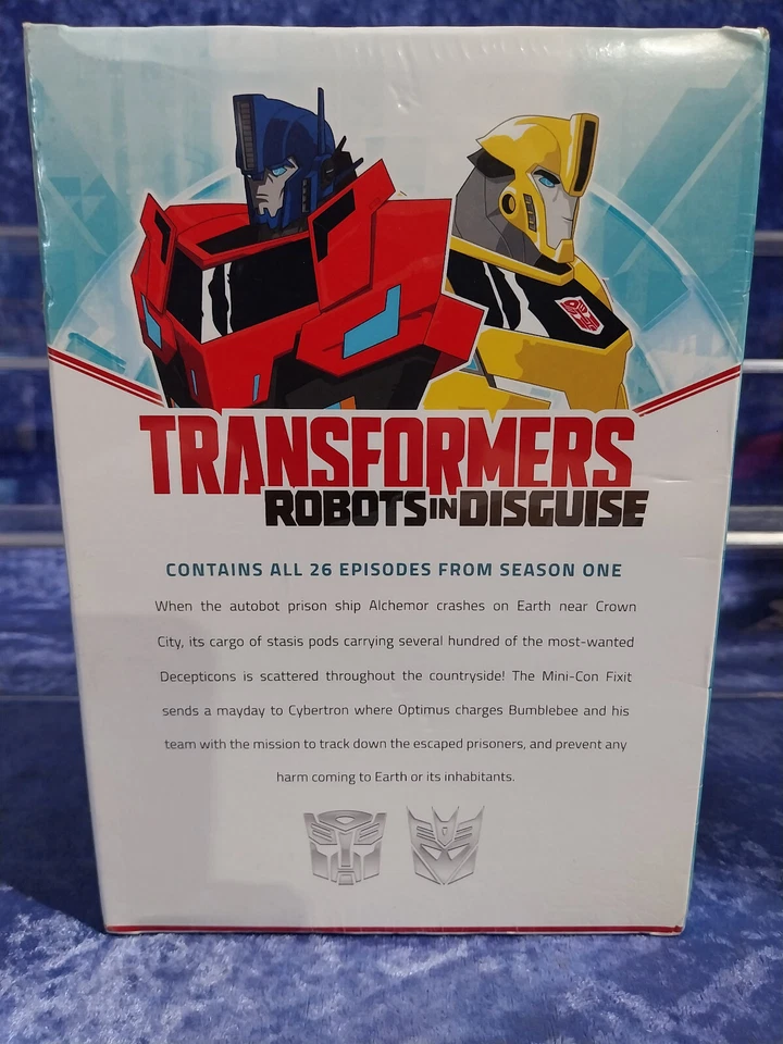 POP vinyl Funko Transformers Robots in Disguise Season One DVD MIB 2015 Sealed - Image 3 of 4