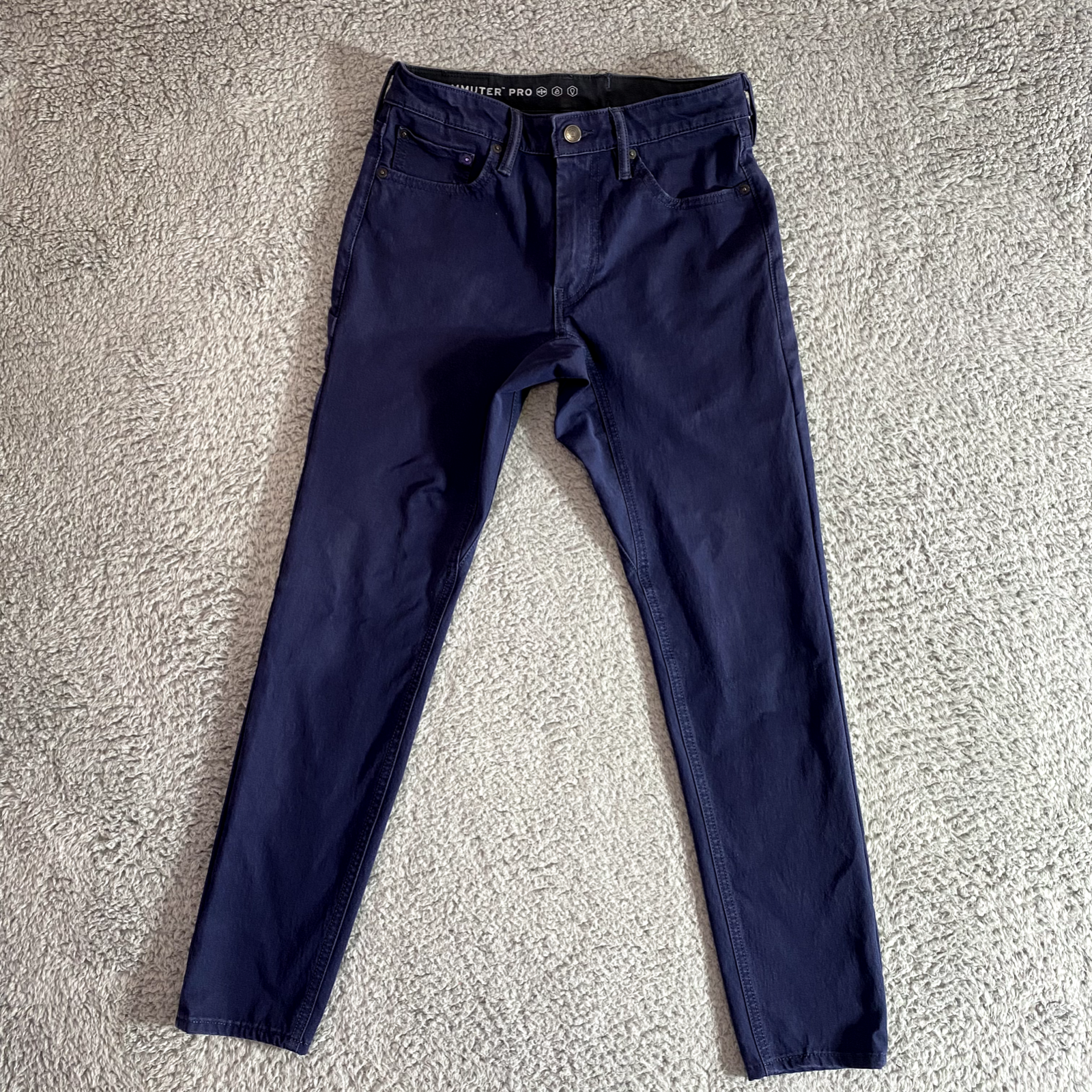 Contractie meten katje Levi's 512 Commuter Pro Jeans Mens 29x30 Reflective Stretch Reinforced |  eBay