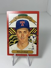 1990 Donruss - Nolan Ryan #665 King of Kings Front & Back
