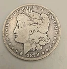 1878-CC Morgan Silver Dollar $1 - Carson City Mint