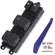 Power Master Window Switch 25401-ZJ60A Driver Side Compatible with Nissan