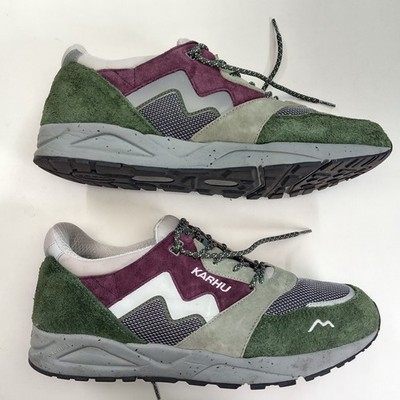 Karhu Aria 95 bronzegrün/feigen Turnschuhe UK Größe 11