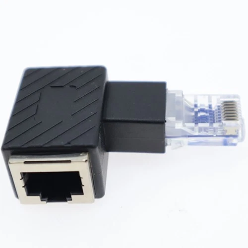 5 Models Optional RJ45 Male to Female Adapter Network Extension Connector d