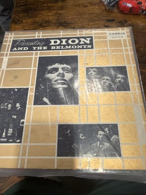 DION & THE BELMONTS ''Presenting Dion And The Belmonts'' Rare 1959 Mono Debut LP  