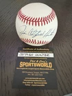 Catfish Hunter Yankees Autographed Baseball Ball COA Certified HOF MLB