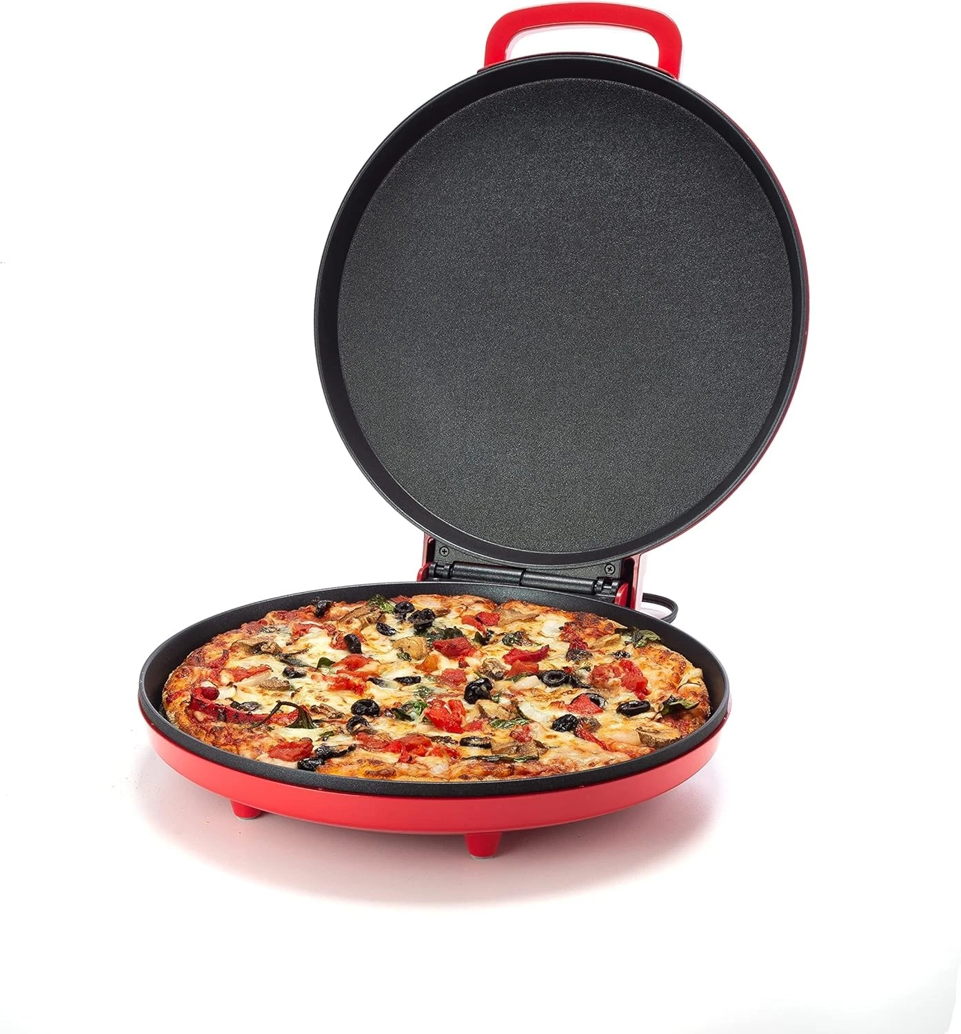 Versa Grill Non-Stick Pizza Maker Machine For Home Calzone Maker Pizza Oven