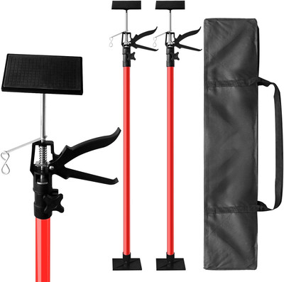 Cabinet Jack for Installing Cabinet，Adjustable 3Rd Hand Support Pole Extend from
