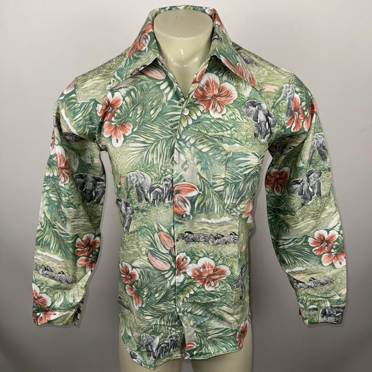 Hippy Long Sleeve 1970s Vintage Casual Shirts for Men for sale | eBay