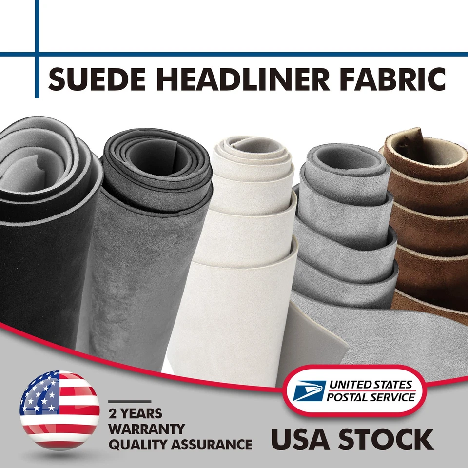 HOMCHEK Automotive Headliner Fabric Truck Cab Headliner Interior Replacement 60"Width