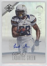 2012 Limited Phenom Monikers Silver 297/299 Ladarius Green #181 Auto c7e