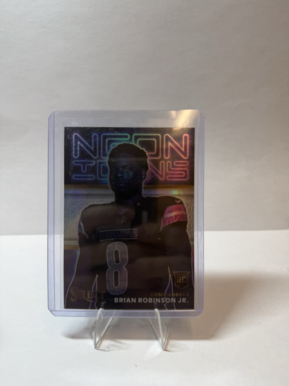 Brian Robinson Jr. Panini Select Neon Icons #NI19 Base