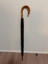 Unused Swaine Adeney Brigg Royal Warrant Umbrella Black With Case