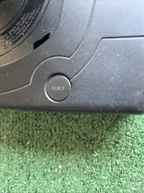 Sega Saturn Console Black  With Controller Untested No Cords