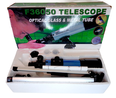 F36050 Optical Glass Telescope & Tripod