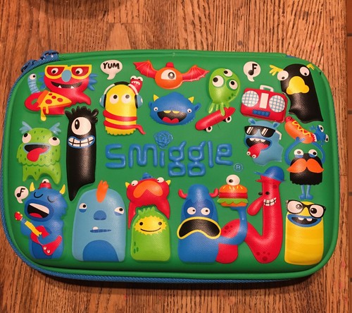 Smiggle Double Zip Pencil Case