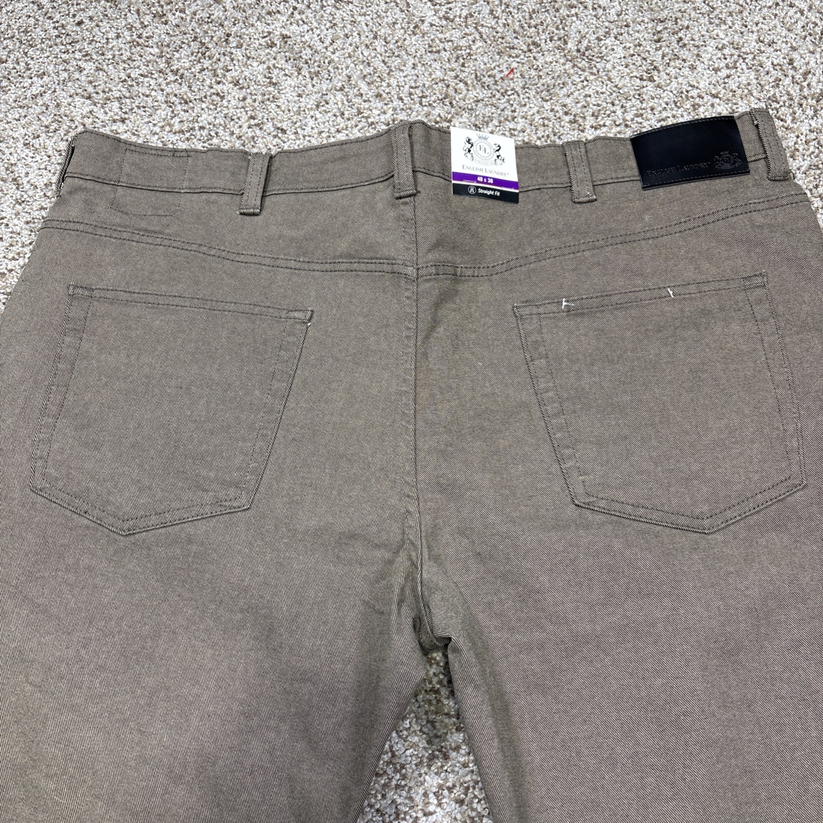 NWT English Laundry Jeans Slim Fit Brown Mens 40x 30 Fits 41 X 29.5 NEW - View 16