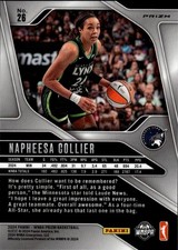 2024 Panini Prizm WNBA - Napheesa Collier - #26 Blue Velocity Prizms