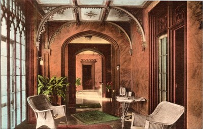 Afton Villa Sun Parlors Antebellum Home Near St Francisville Postcard