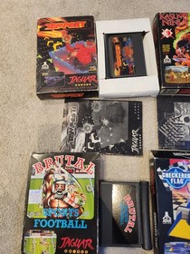 Atari Jaguar Console - BUNDLE WITH 16 GAMES - BOXED