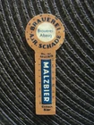 *** Berlin brewery Schade GDR old beer label ***