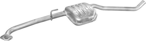 Polmo MittelschalldäMpfer 17.46 FüR Opel Omega V94 F69 M69 P69 16V-image